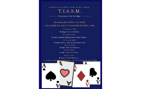 Nouveau Tournoi Sud Seine &amp; Marne